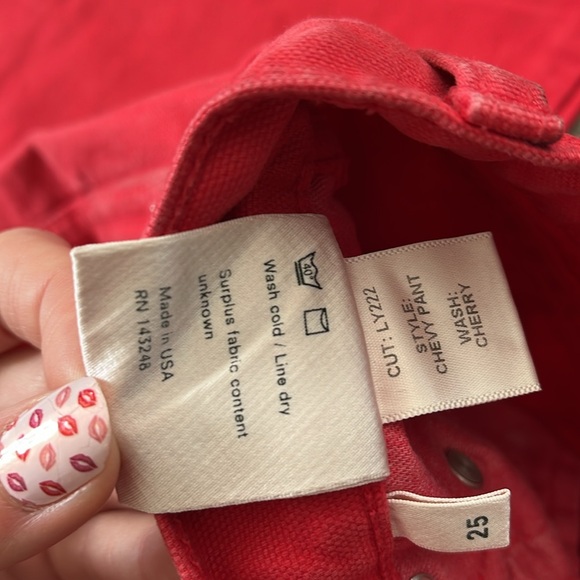 Reformation wide leg crop pants - 25 - Picture 5 of 6